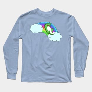 Rainbow Alligator Long Sleeve T-Shirt